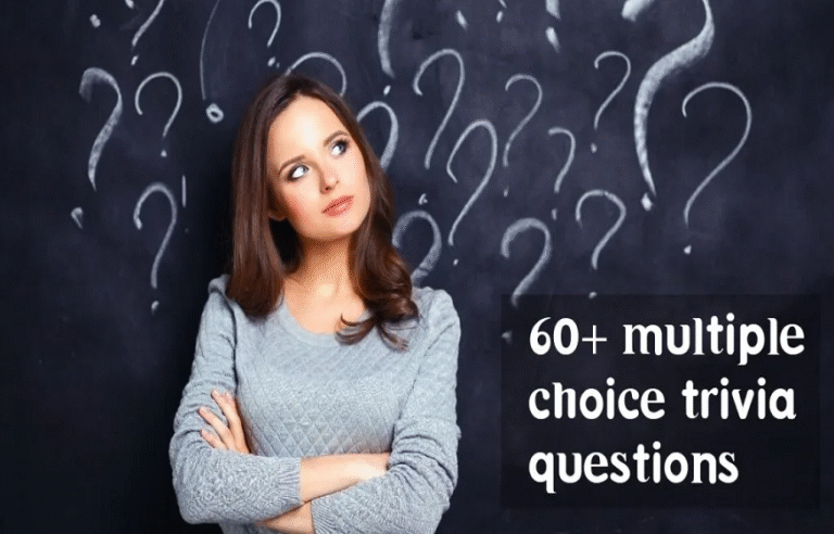 Multiple-choice trivia questions and answers